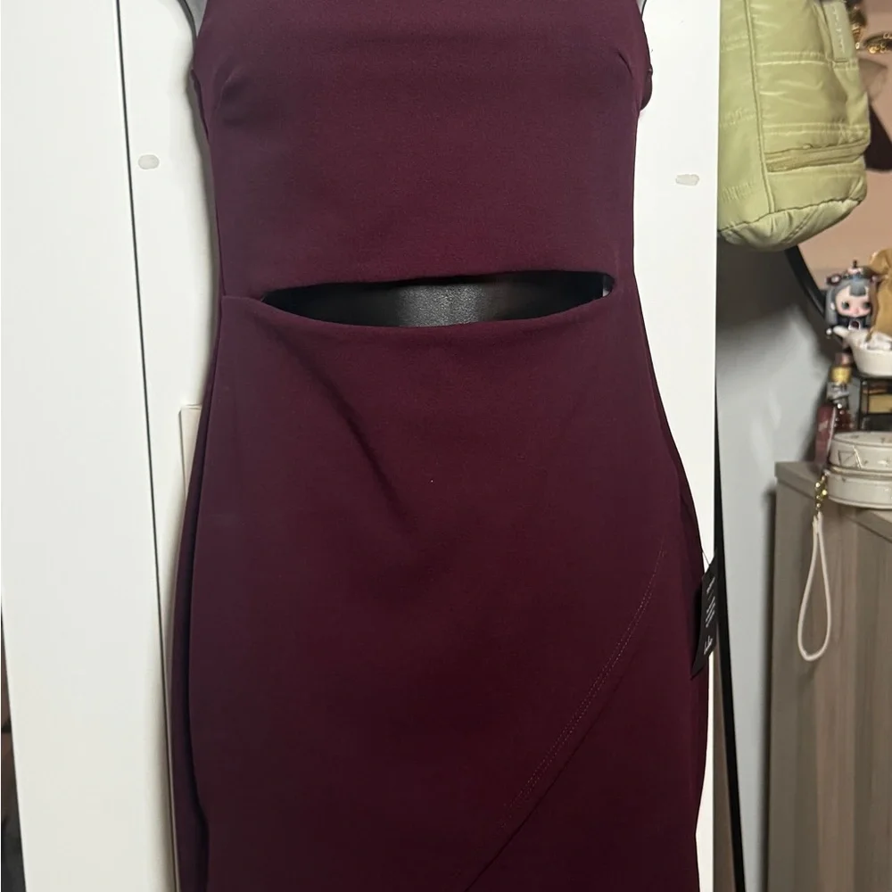 Lulus Burgundy Dress - Picture 2 of 5